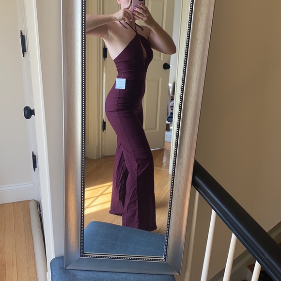 NWT wine jumpsuit🍷 - Picture 5 of 10